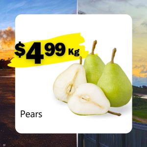 Pears (Kg)