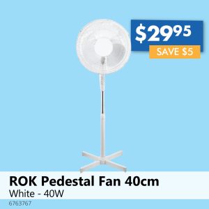 ROK Pedestal Fan 40cm