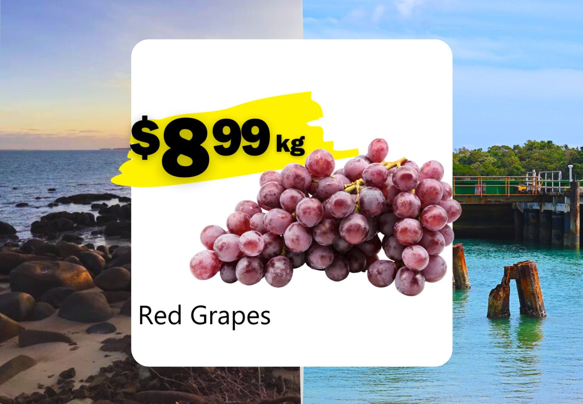 Red Grapes (Kg)
