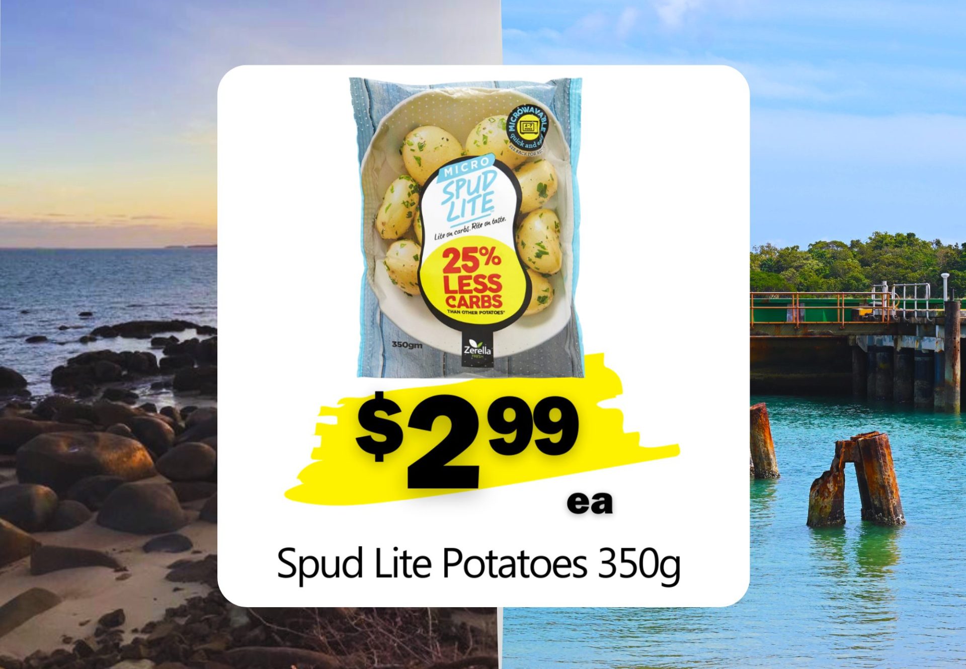 Spud Lite Potatoes 350g (ea)