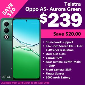 Telstra Oppo A5- Aurora Green