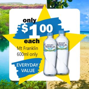 EVERYDAY - Mt. Franklin 600ml Water