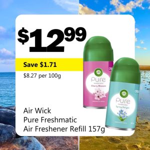 Air Wick Pure Freshmatic Air Freshener Refill 157g