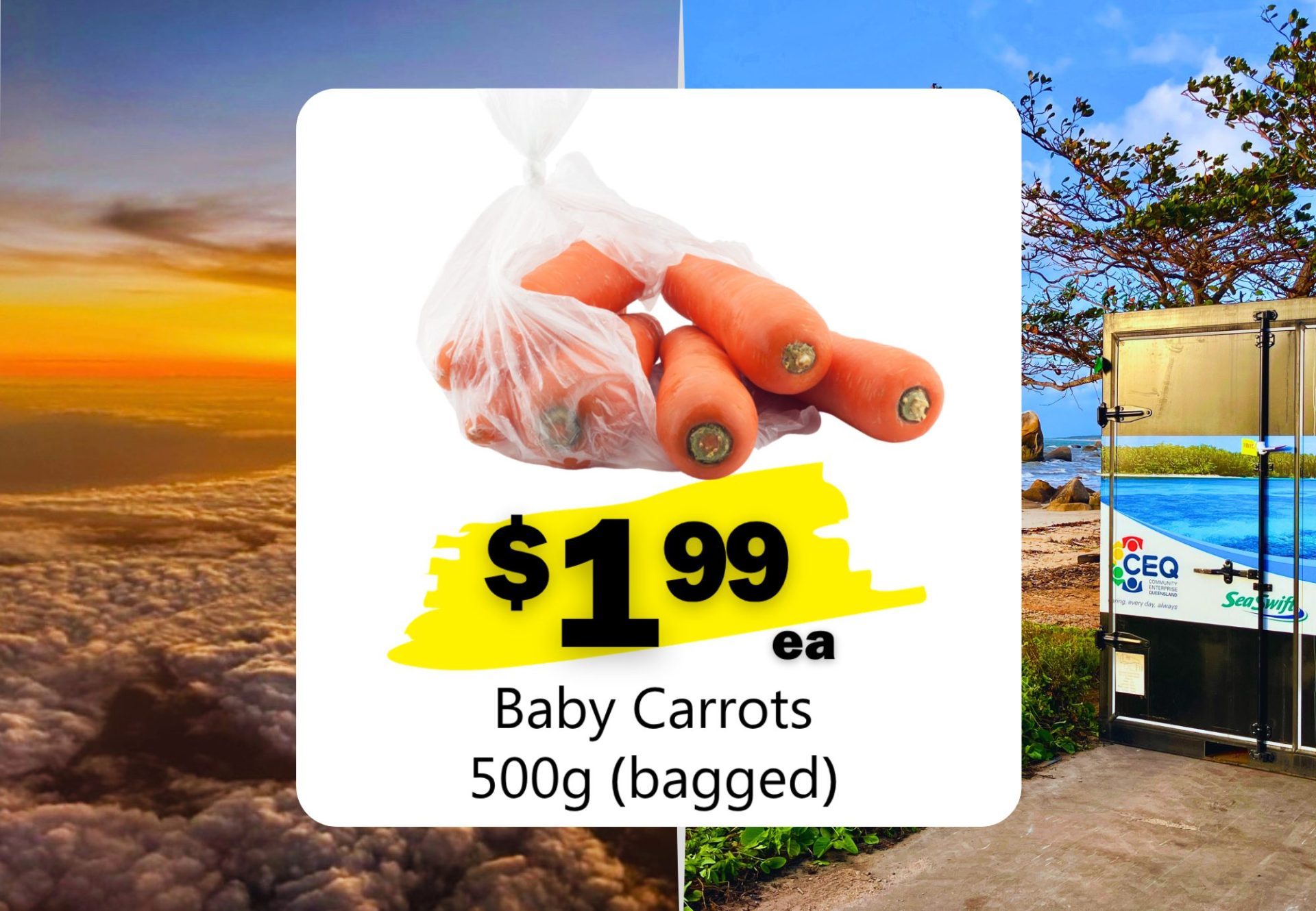 Baby Carrots 500g (bagged) (ea)