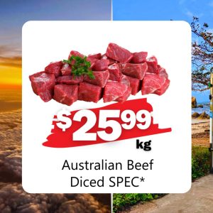 Australian Beef Diced SPEC* (Kg)