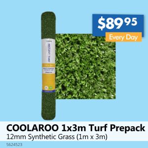 COOLAROO 1x3m Turf Prepack