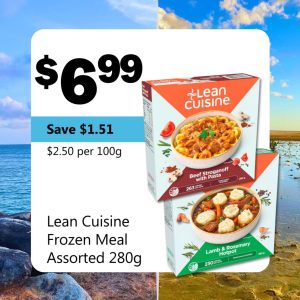 Lean Cuisine Frozen Meal Assorted 280g