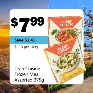 Lean Cuisine Frozen Meal Assorted 375g