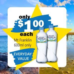 EVERYDAY - Mt. Franklin 600ml Water