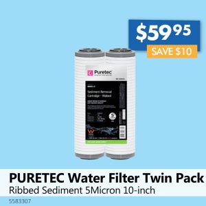 PURETEC Water Filter Twin Pack