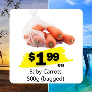 Baby Carrots 500g (bagged) (ea)