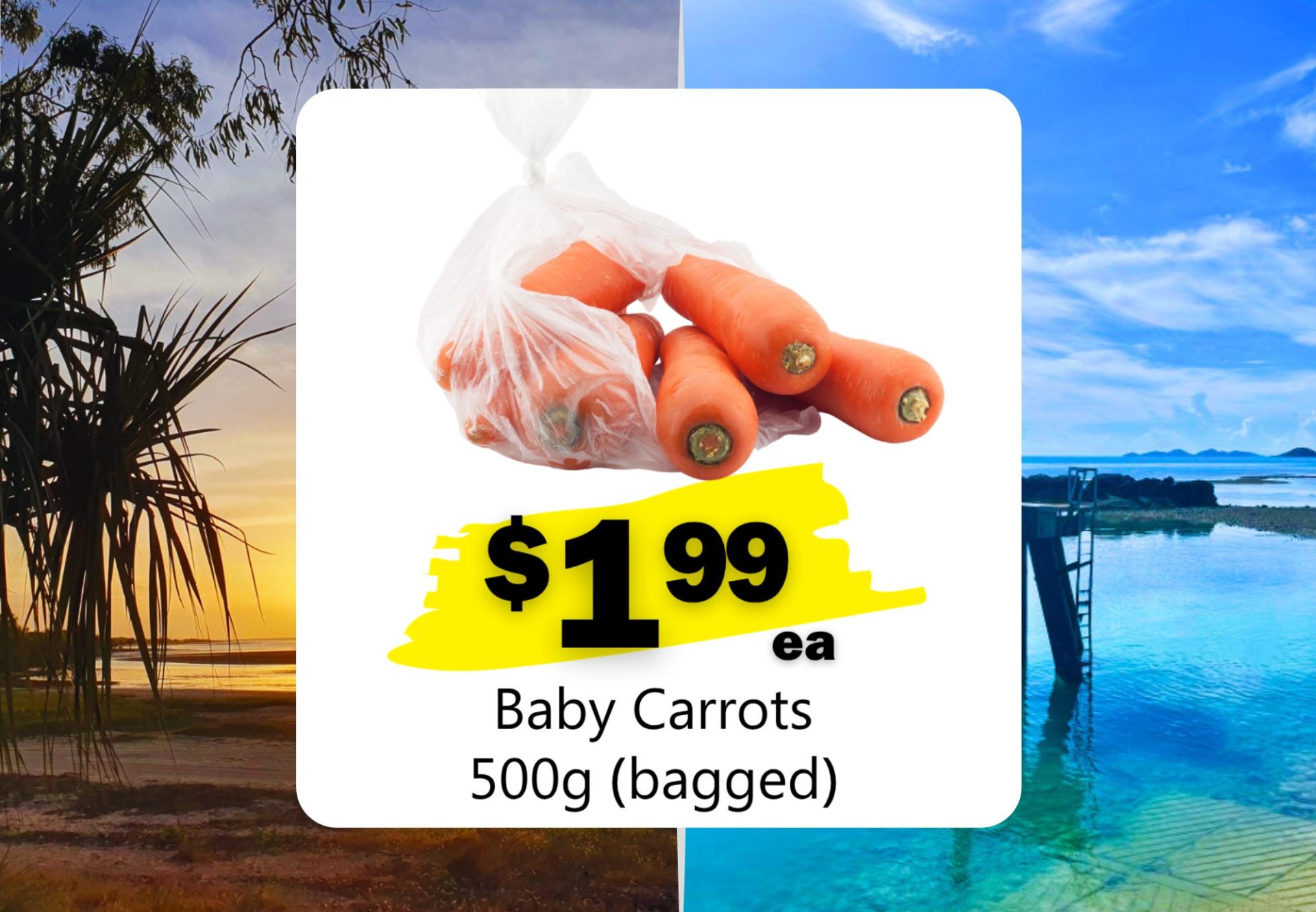 Baby Carrots 500g (bagged) (ea)