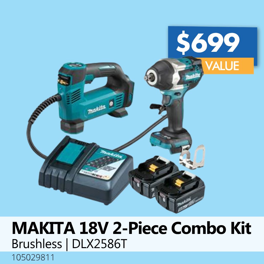 MAKITA 18V 2-Piece Combo Kit