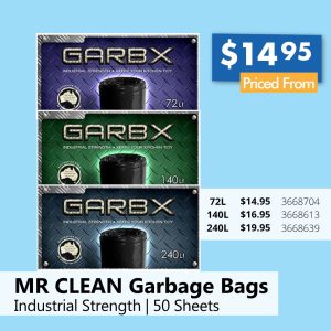 MR CLEAN Garbage Bags (from)