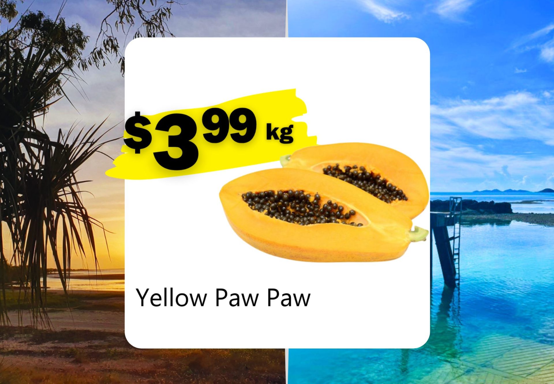 Yellow Paw Paw (Kg)