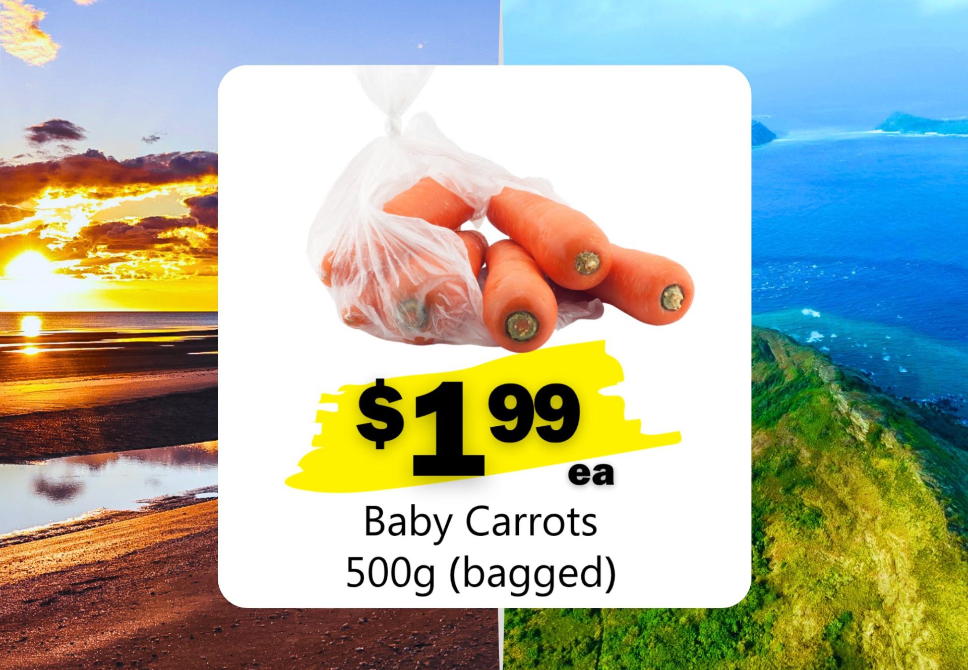 Baby Carrots 500g (bagged) (ea)