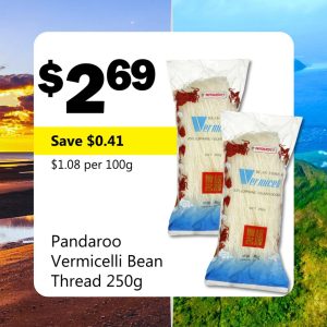 Pandaroo Vermicelli Bean Thread 250g