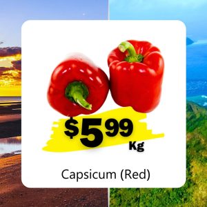 Capsicum (Red) (Kg)